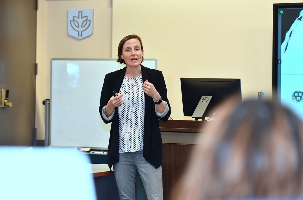 Laura Barnard speaking